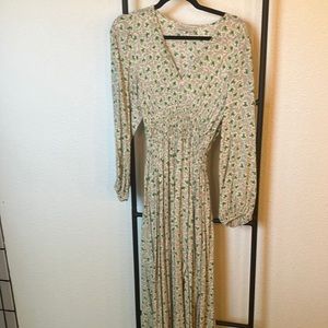 Long-sleeve Maxi-dress